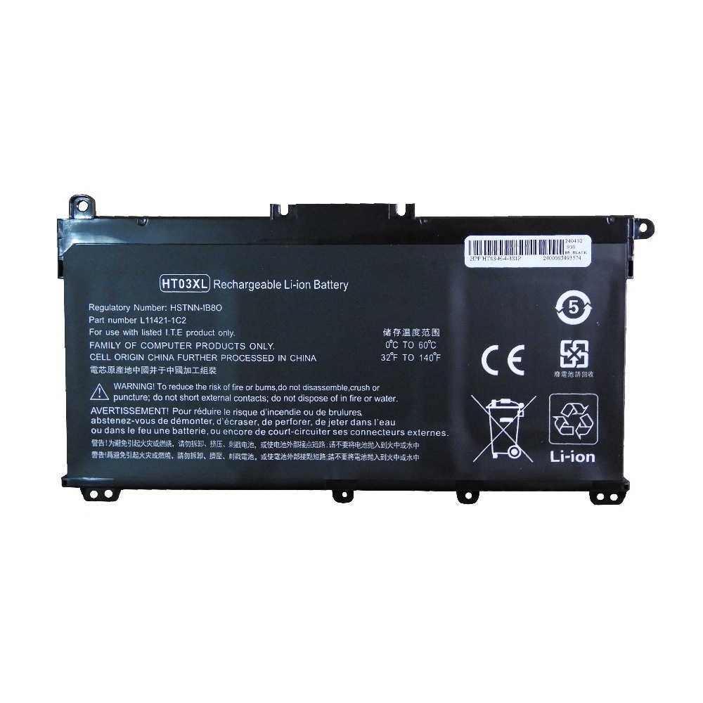 BATERIA PARA HP HT03XL 41.9Wh 11.55V 3 CELDAS 14-CE 15-CS